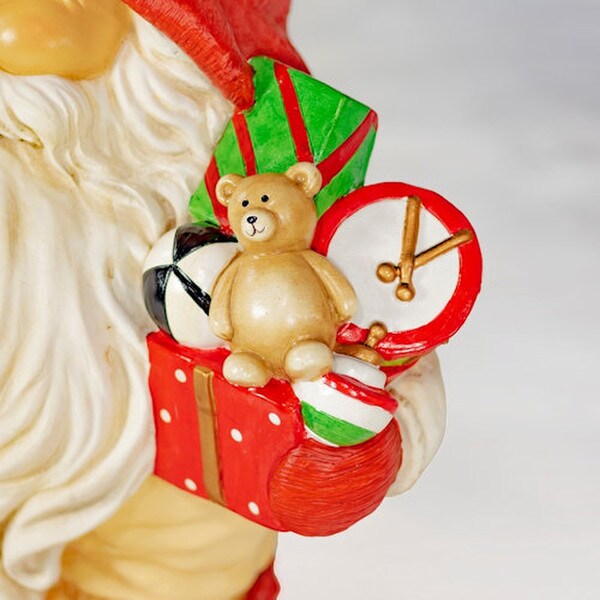 Gnomes Statues with Christmas Gifts Guards